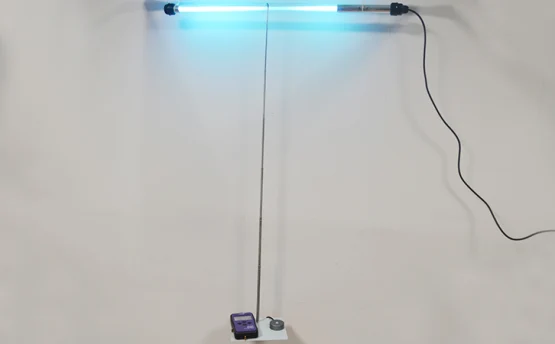 紫外辐照计应用于食品厂杀菌灯的检测