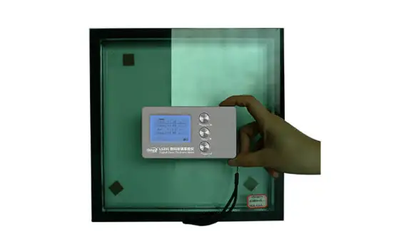 金沙高精度数码玻璃测厚仪的应用