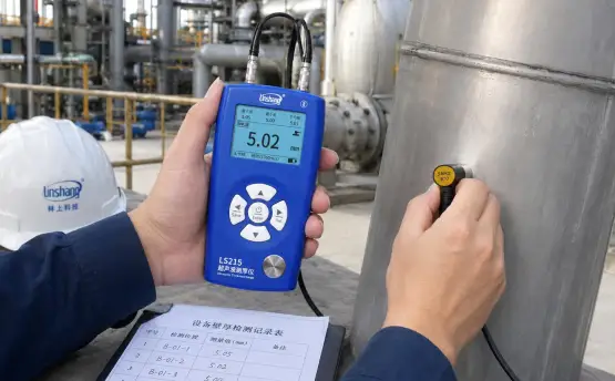 金属超声波测厚仪在管道、压力容器和板材质检中的应用方案