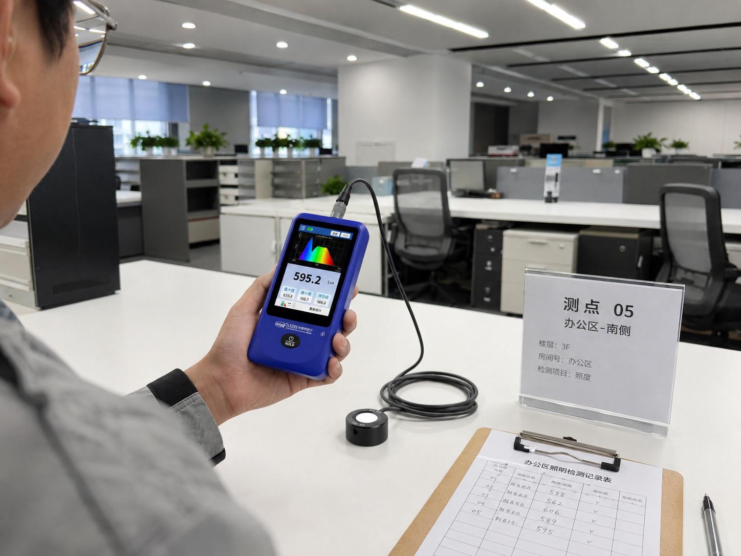 照明工程现场多测点检测 照明工程现场多测点检测