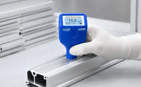 涡流涂层测厚仪用于非磁性金属涂层检测：LS220H、LS221、LS225+N1500选型思路
