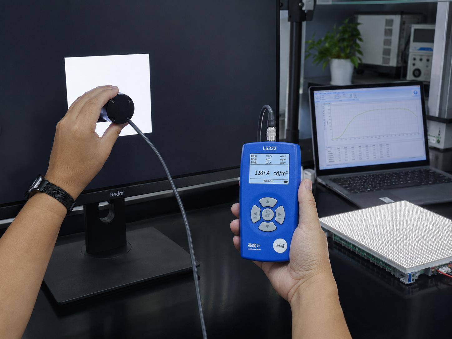 显示屏亮度计原理与选型：量程、孔径、光谱响应和频闪怎么看