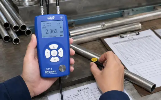 林上LS212小管径测厚仪选型与检测方案：从管径、壁厚到微径探头