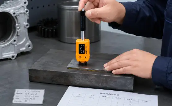 小型硬度计怎么选：常规工件、轻薄部件与齿轮窄槽的选型方法