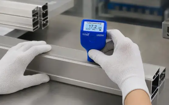 LS220H阳极氧化膜测厚仪在铝合金膜层质检中的应用方案
