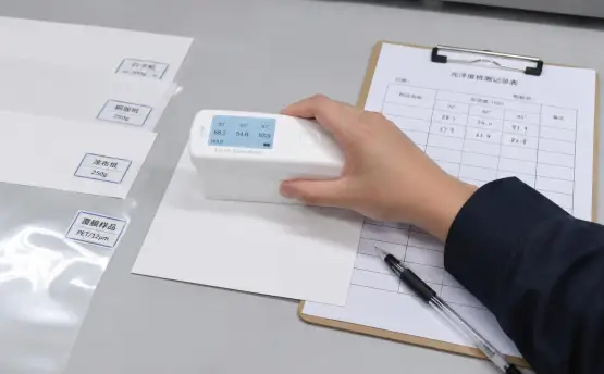印刷光泽度仪在包装全流程质控中的应用：从来料到成品的光泽一致性管理