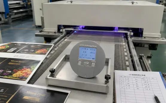 林上LS120印刷UV能量计：高压汞灯固化检测与过程控制方案