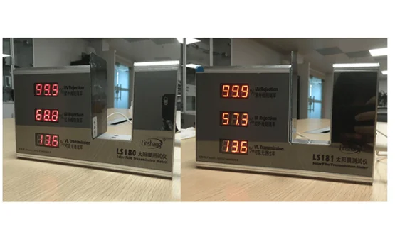 太陽膜測試儀LS180和LS181測試貼膜玻璃有什么不同？