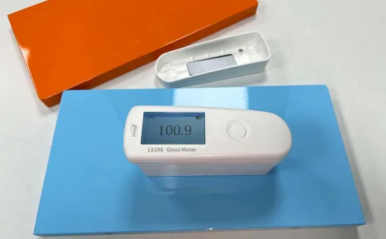 如何用烤漆光澤度計測量烤漆的光澤度？