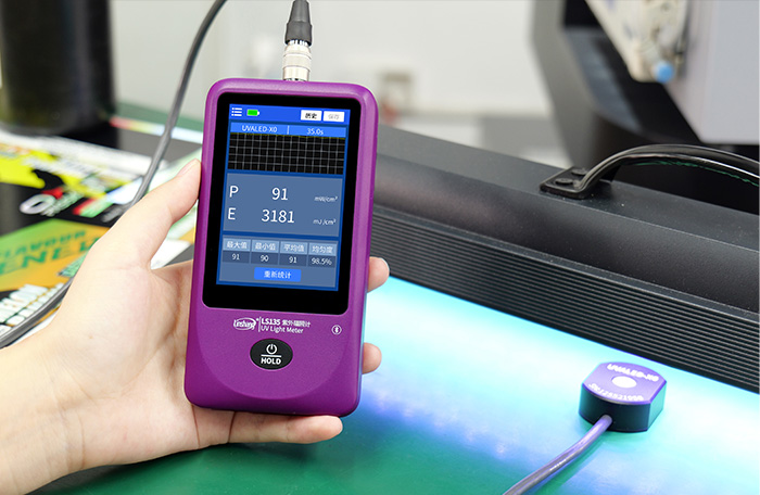 LS135测量UV LED光源