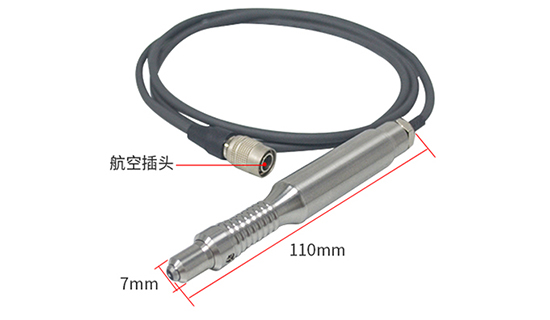 F500 涂镀层测厚仪探头外观尺寸展示 F500 涂镀层测厚仪探头外观尺寸展示