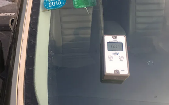林上透光率測試儀用來檢測車輛玻璃膜靠譜嗎？