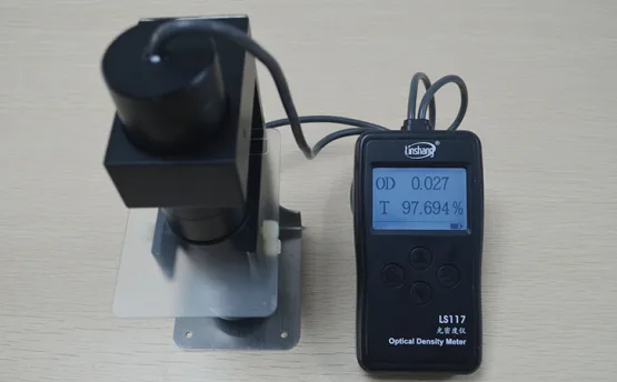 LS117光密度計在彩晶玻璃行業(yè)的應用