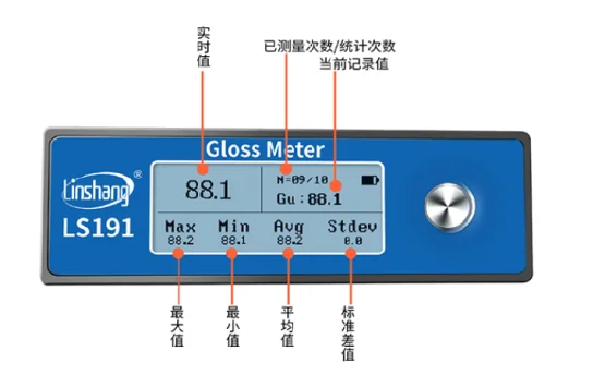 林上不锈钢光泽度测试仪的优势