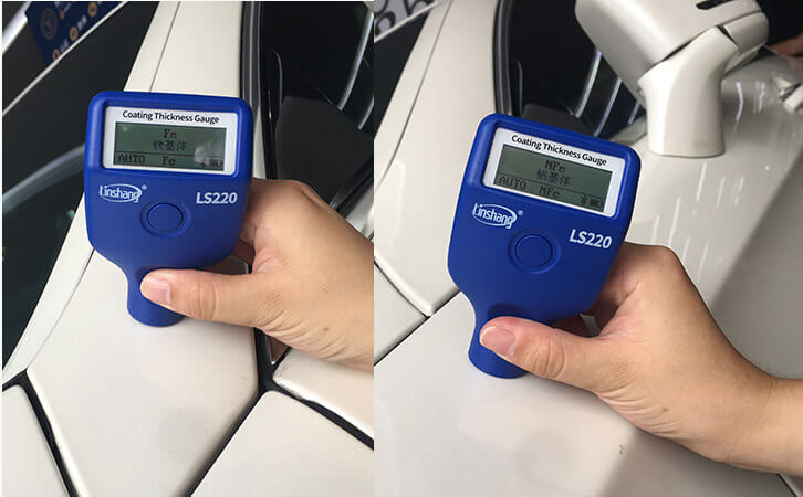 油漆厚度测量仪LS220H测试不同基材