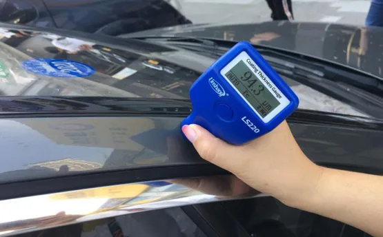 漆膜儀怎么判斷鈑金？