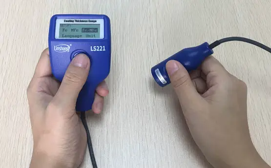怎樣使用林上涂層測厚儀LS221
