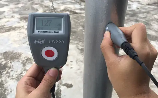粉末涂層厚度怎么測？LS233粉末涂層測厚儀可測量