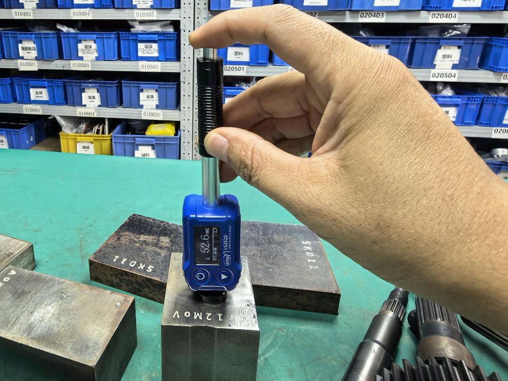 林上里氏硬度计检测钢材原料