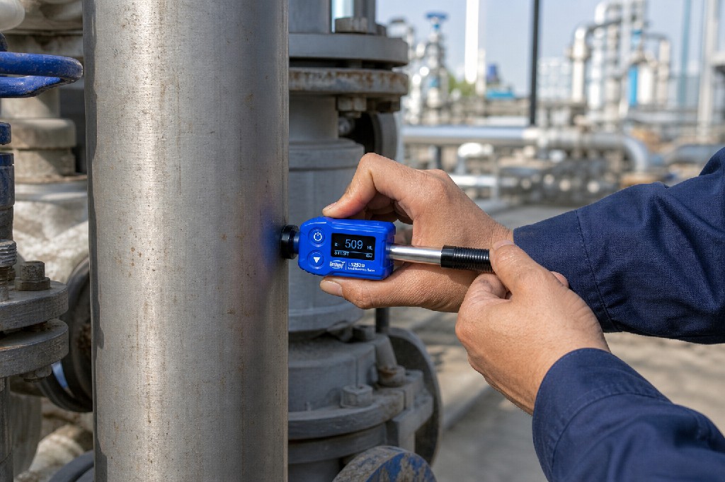LS252D里氏硬度计检测钢管硬度