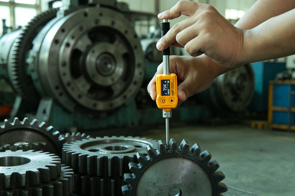 林上LS252DL里氏硬度计现场检测齿轮硬度