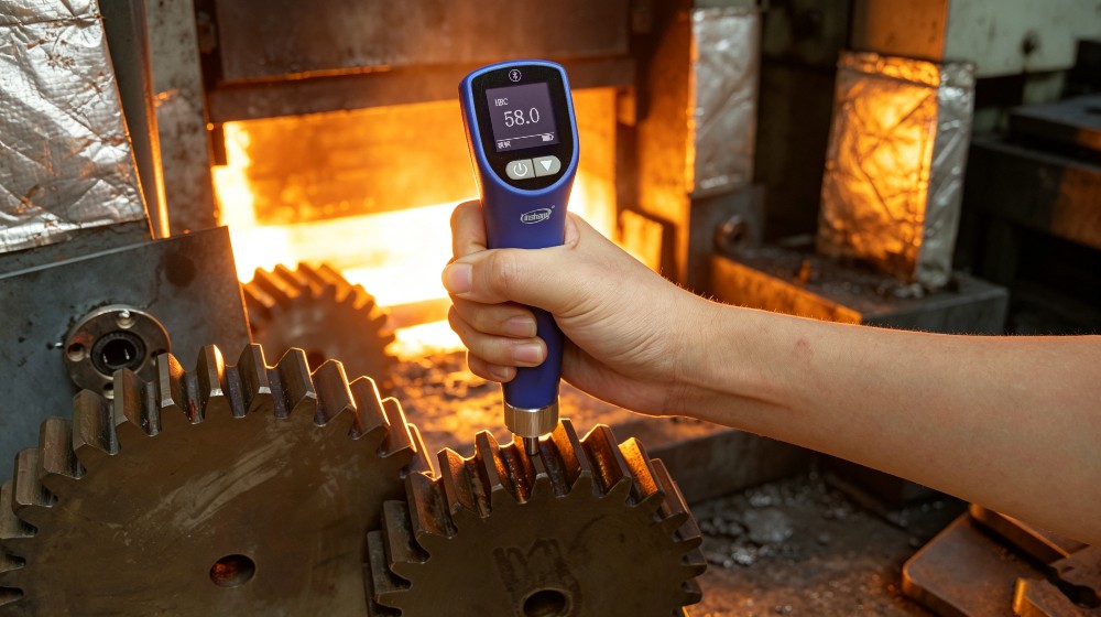 LS256超声波硬度计热处理现场检测硬度值