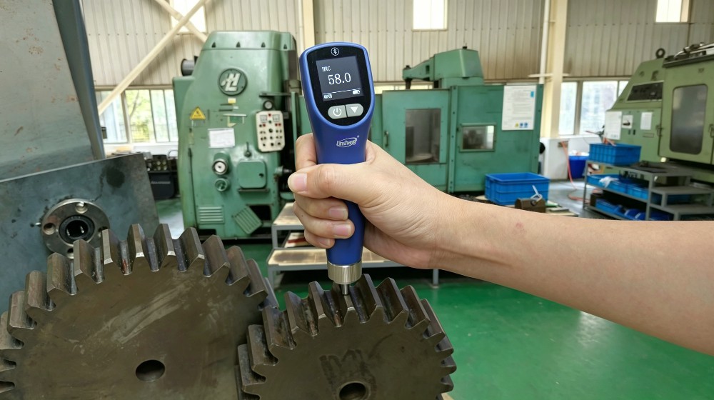 林上LS256超声波硬度计检测齿轮硬度