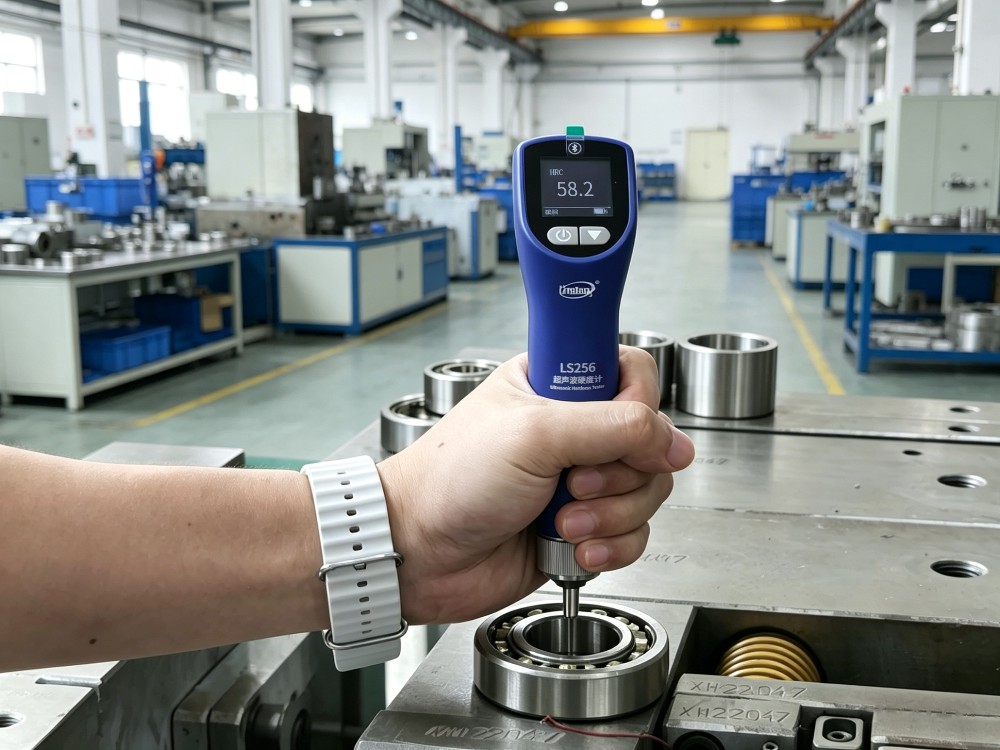林上LS256超声波硬度计检测轴承硬度