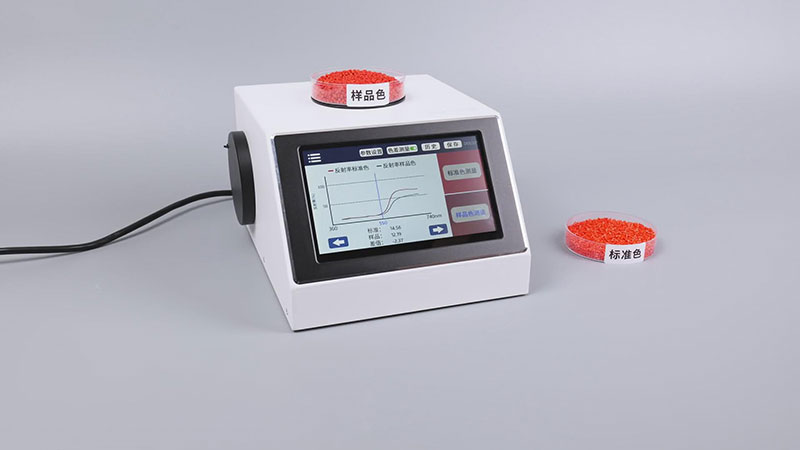 LS177大口径色差仪检测改性塑料颗粒